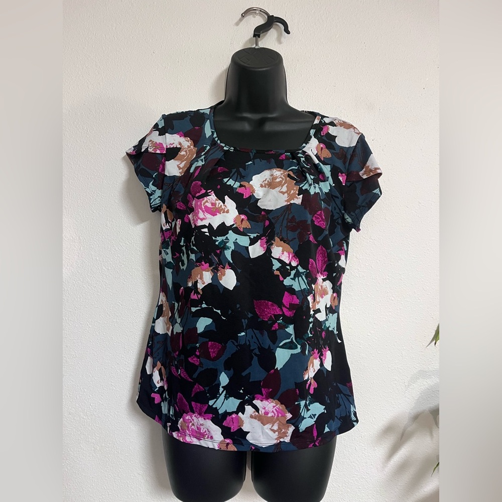 Floral Print Women's Blouse